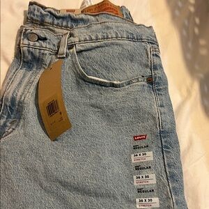 Men’s 36 x 30 Levi's 505 jeans.